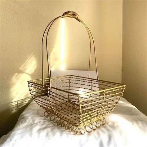 metal wire gift boxes khols|Amazon.com: Metal Gift Basket.